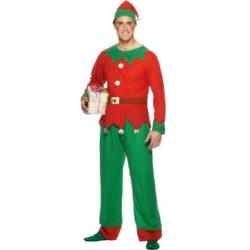 Kerst & Oud & Nieuw Kostuum | Goedkoop Elf | Man | XL | Kerst | Verkleedkleding